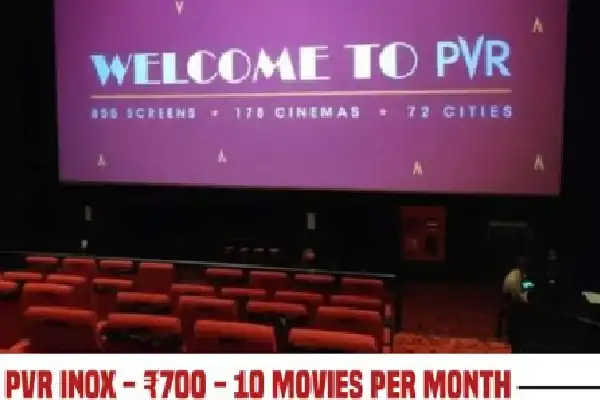 Great offer on PVR… You can watch ten movies for Rs.700!