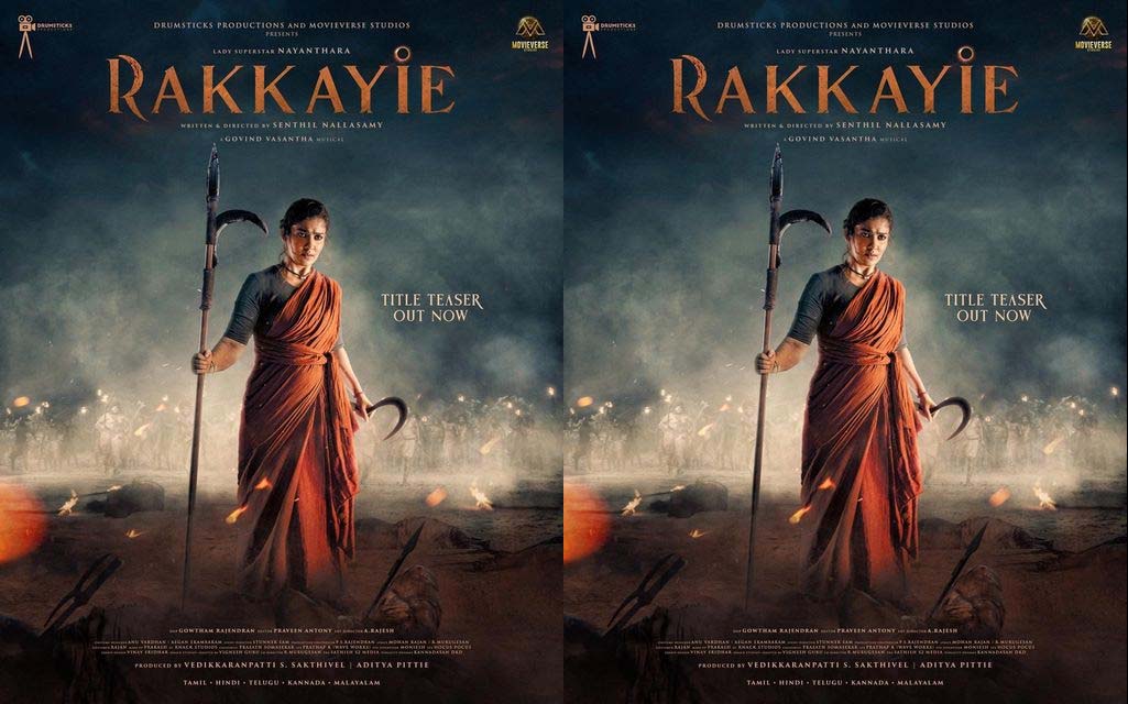 Nayanthara’s Action-Packed ‘Raakkayi’ Title Look Teaser Revealed!