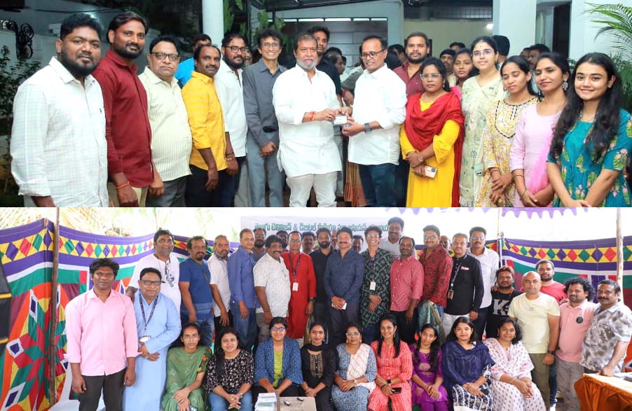 Distribution of Health Cards to Telugu Television & Digital Media Musicians